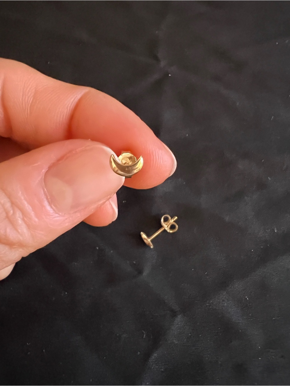 Mejuri Moon Studs
